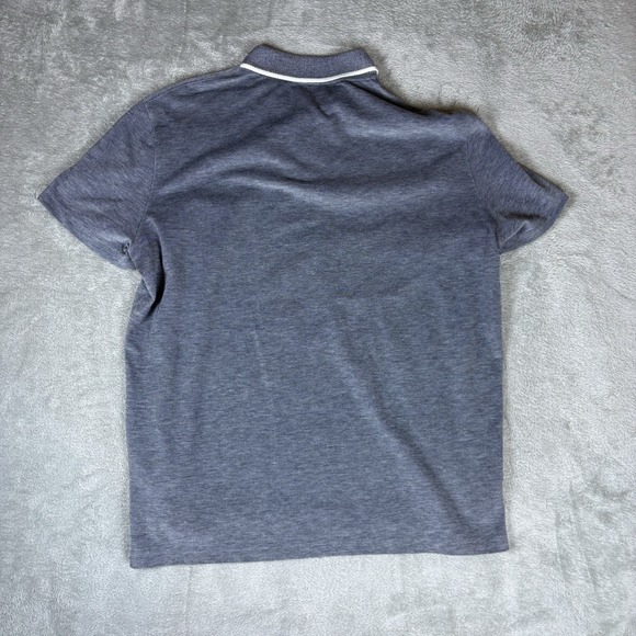 Armani Exchange A|X Mens XL HeatherGray Polo Shirt Short Sleeve - Picture 2 of 6